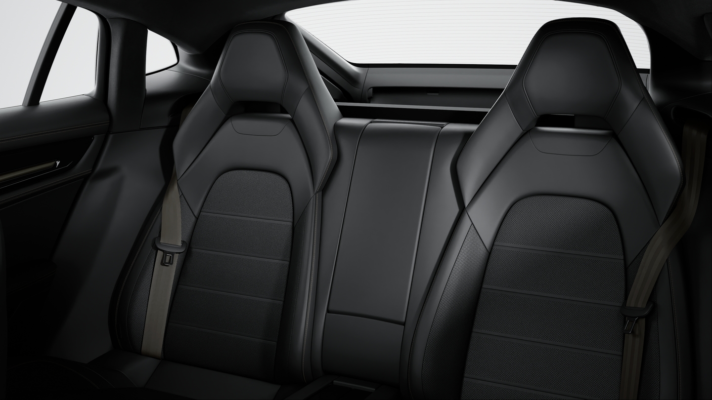 Leather interior Black with Interior Package Turbonite
