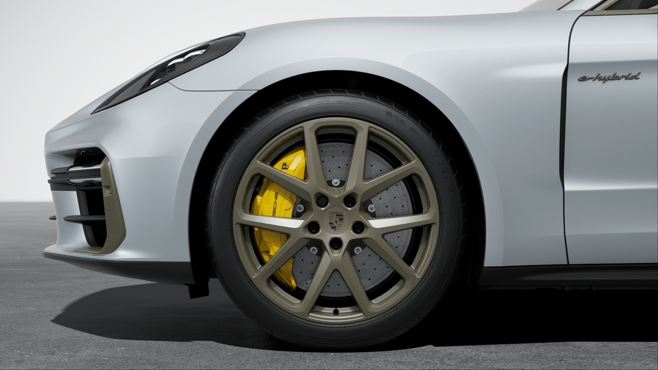 Wheels painted in Turbonite