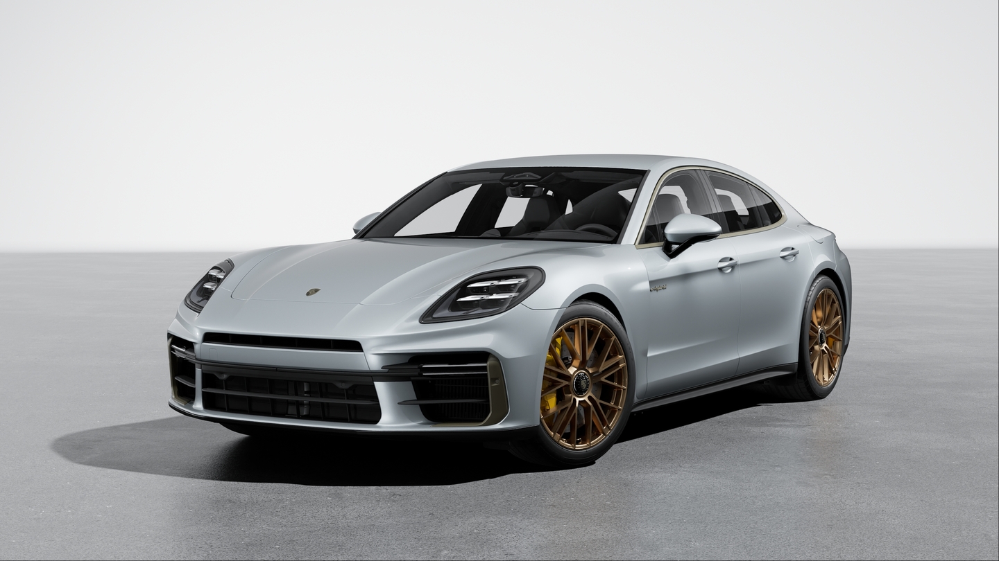 21-inch Panamera Turbo S wheels with central lock