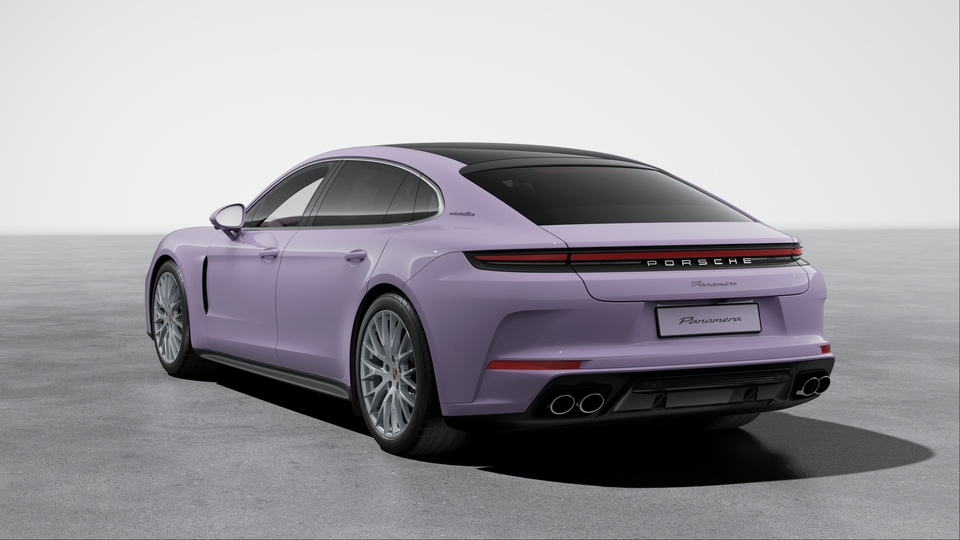 Model designation and ‘executive’-logo painted in exterior colour