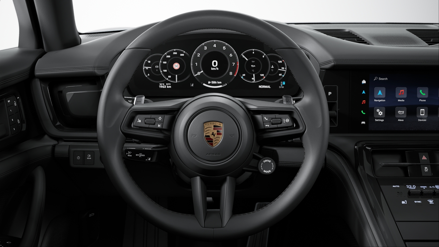 Heated Sports steering wheel with Mode-switch