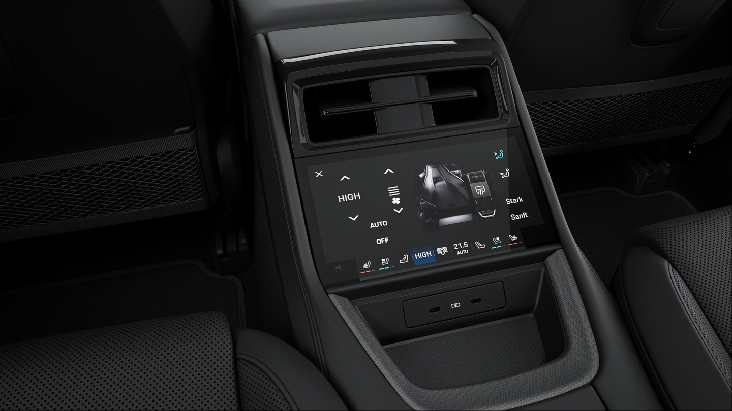 Seat ventilation (front and rear)