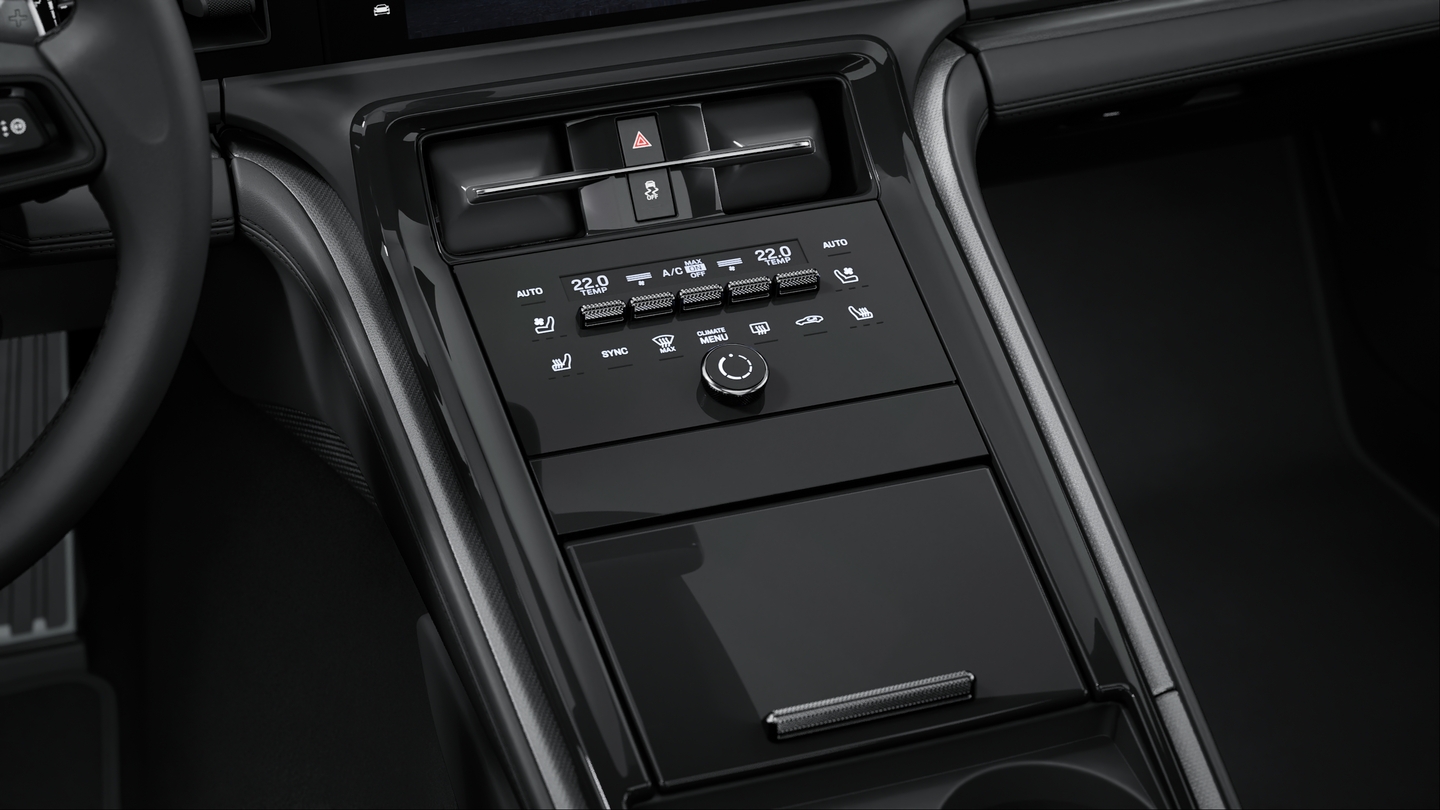 Massage function (front) including seat ventilation (front and rear)