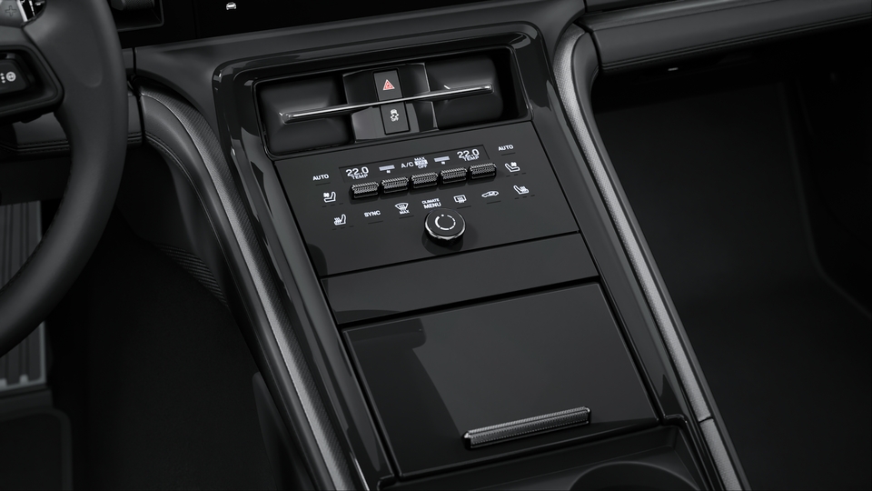 Massage function (front) including seat ventilation (front and rear)