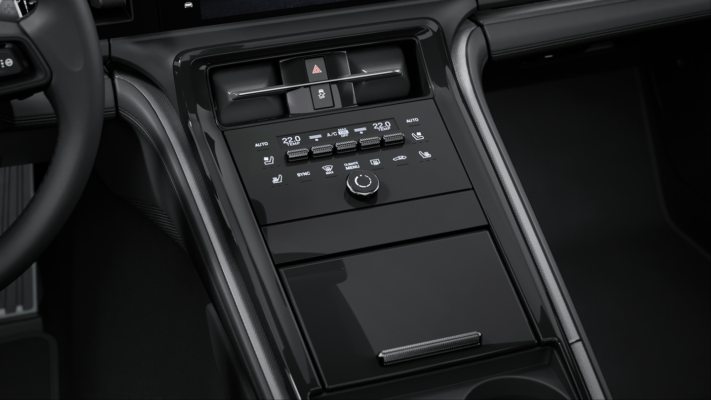 Massage function front including seat ventilation front