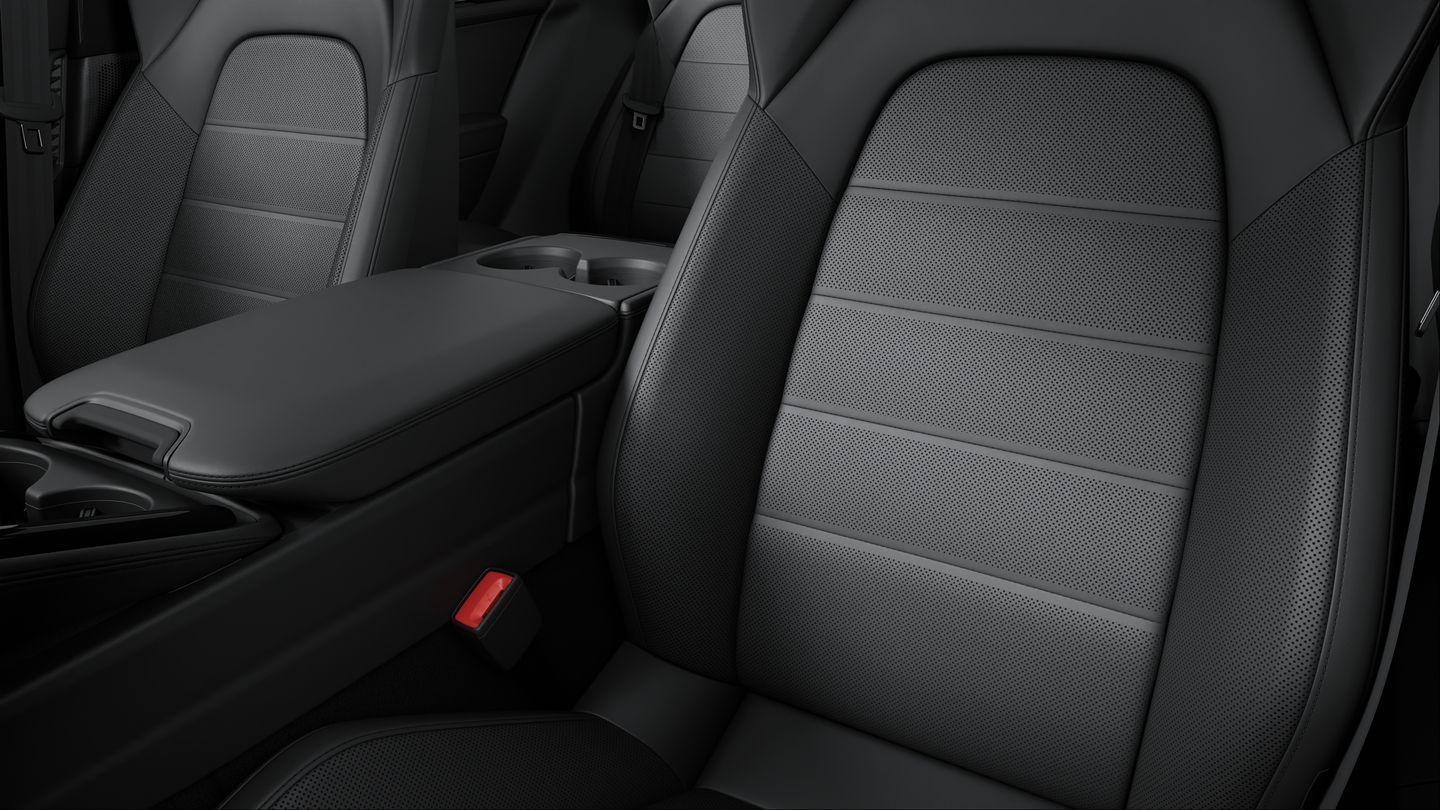 Massage function front including seat ventilation front