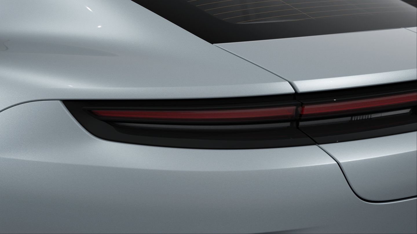 Three-dimensional taillight strip