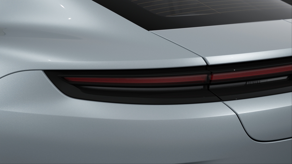 Three-dimensional taillight strip