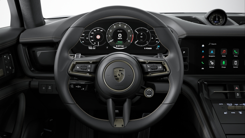Turbonite Sport Chrono 计时器表盘和数字转速表