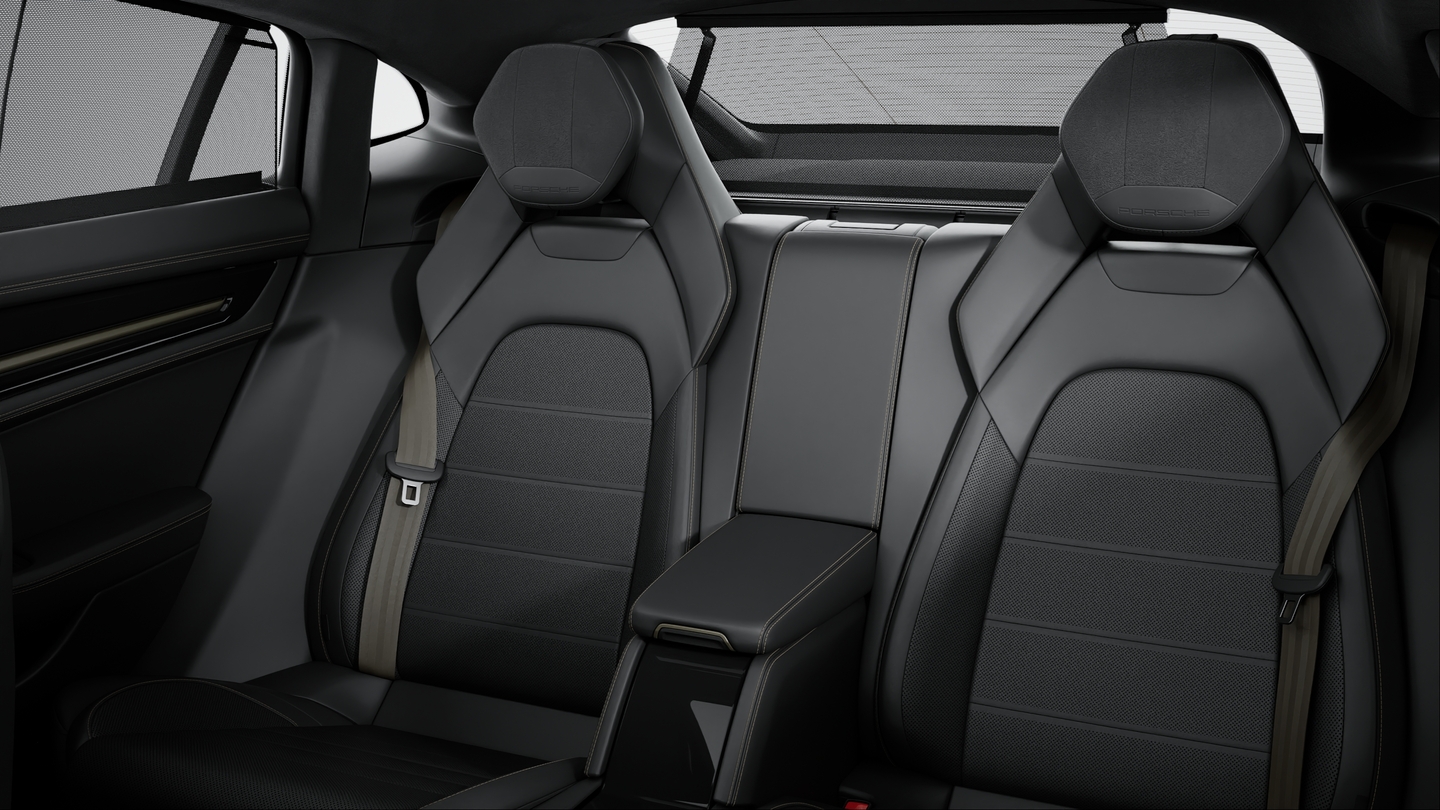 Leather interior Black with Interior Package Turbonite