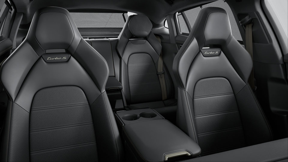 Leather interior Black with Interior Package Turbonite