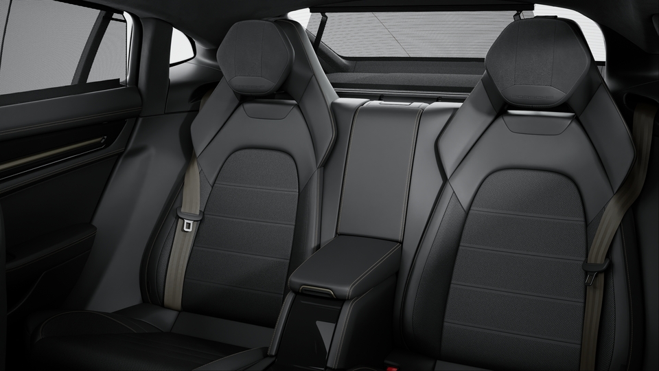 Leather interior Black with Interior Package Turbonite