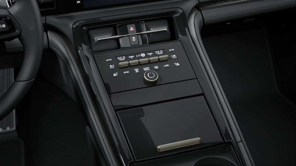 Massage function (front and rear) including seat ventilation (front and rear)