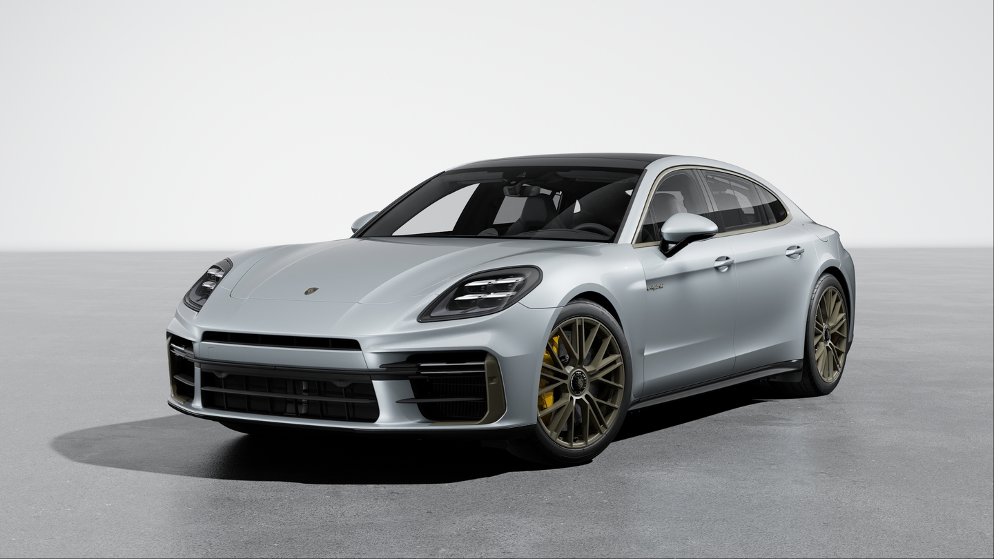 21-inch Panamera Turbo S wheels with central lock