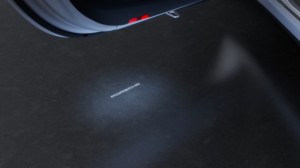 “PORSCHE” 标志 LED 车门礼宾灯
