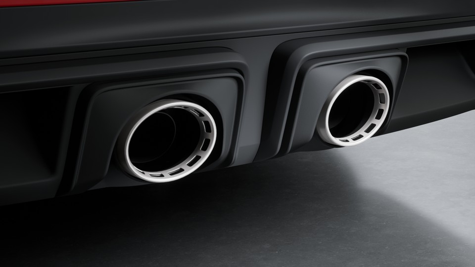 Sports tailpipes titanium