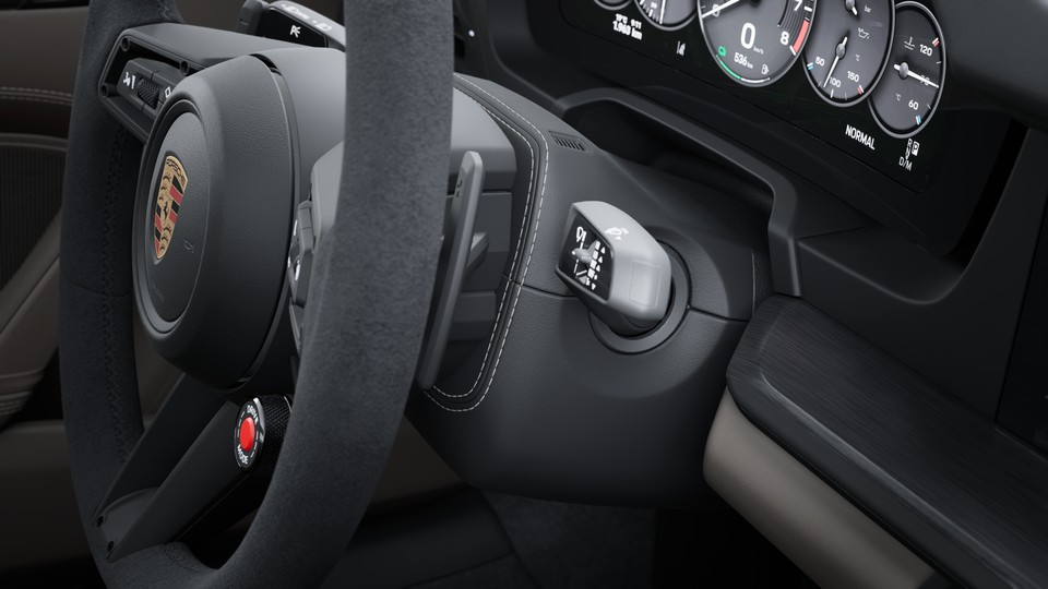 Steering column casing leather (in conjunction with Memory Package)