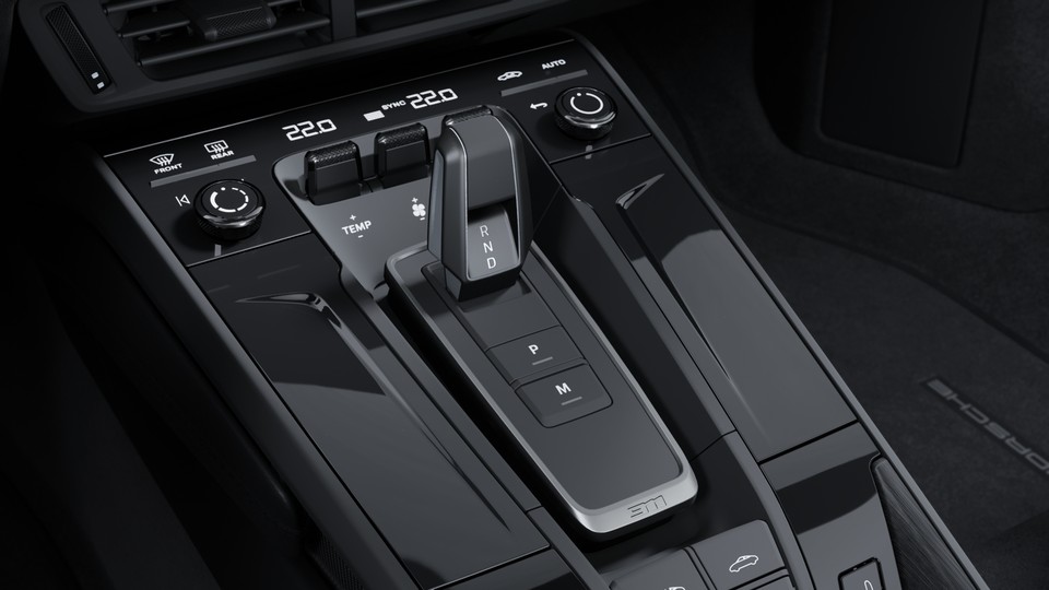 PDK gear selector aluminium