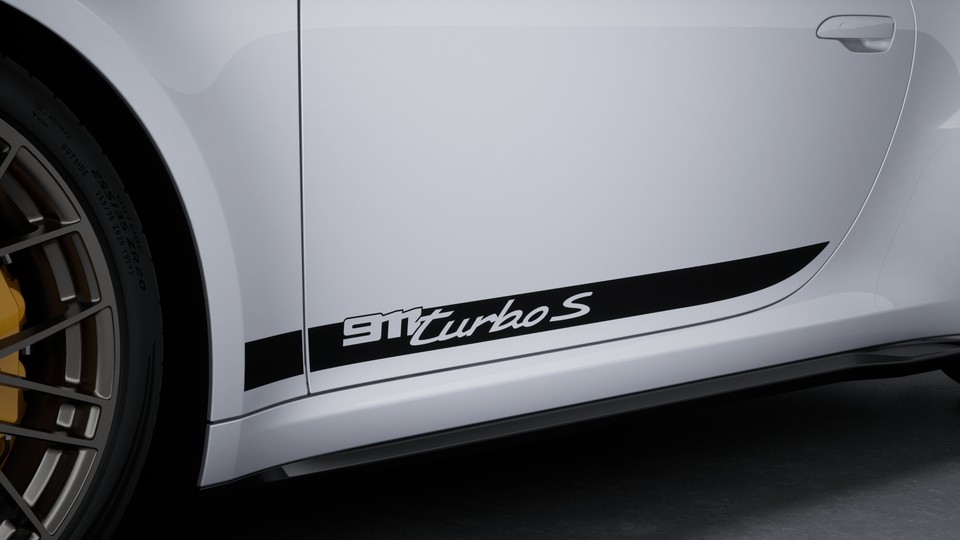 Side model logo Black