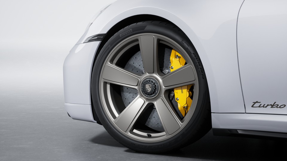 Wheels painted in Turbonite