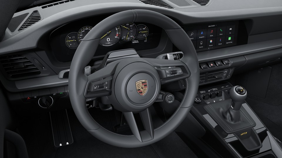 黑色光面真皮 GT 运动型方向盘