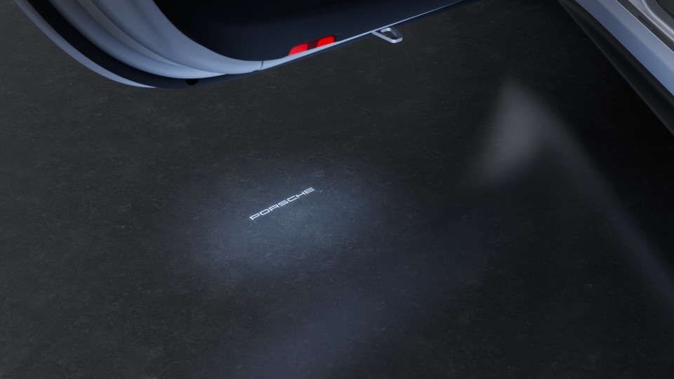 “PORSCHE” 标志 LED 车门礼宾灯