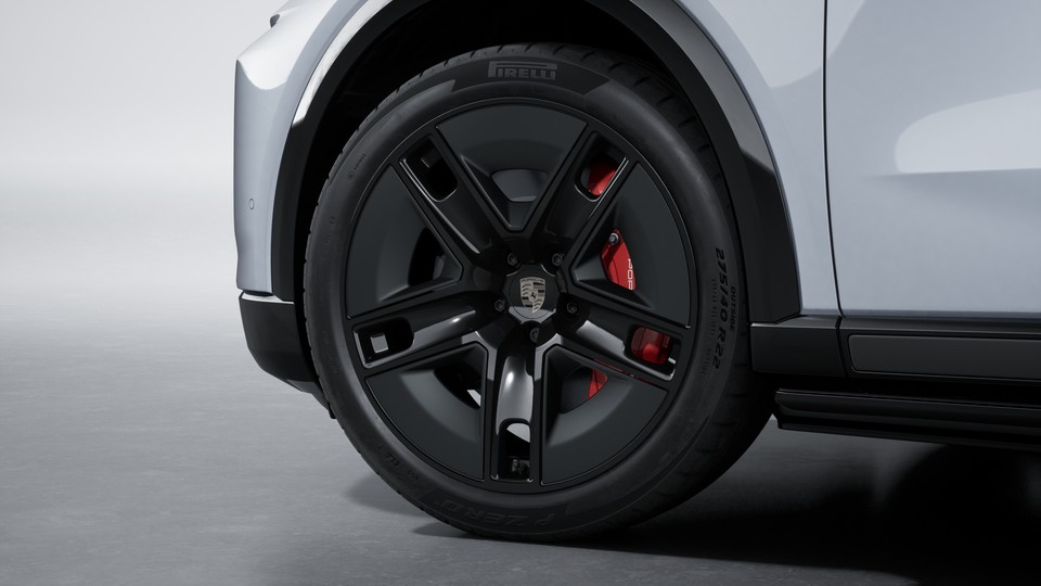 Wheels painted in Black (satin-gloss)