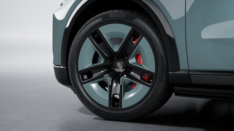 Wheels painted in Exterior Colour