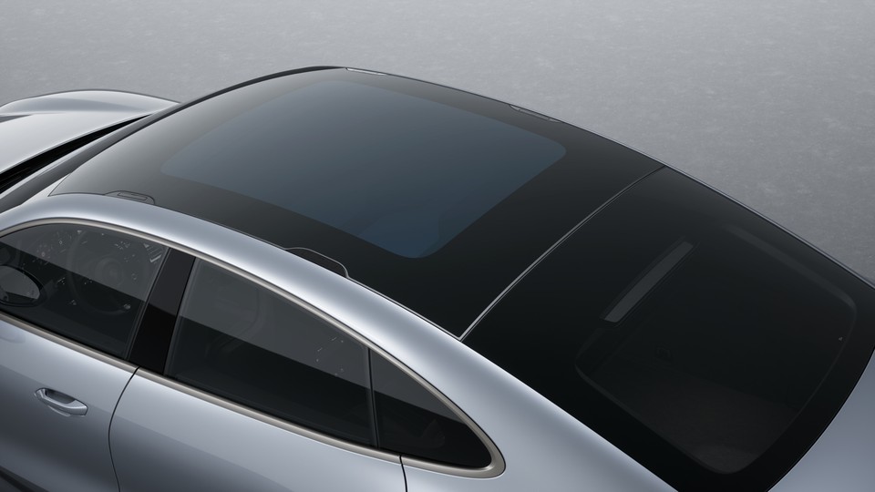 Fixed glass panoramic roof with Variable Light Control