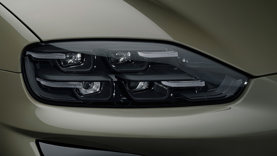 Tinted HD-Matrix LED headlights