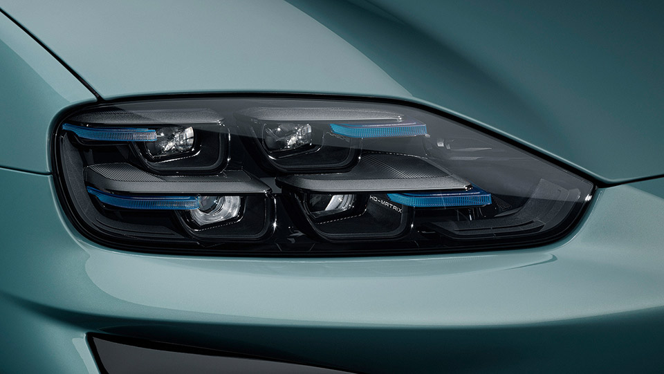 HD-Matrix LED main headlights Glacier Iceblue