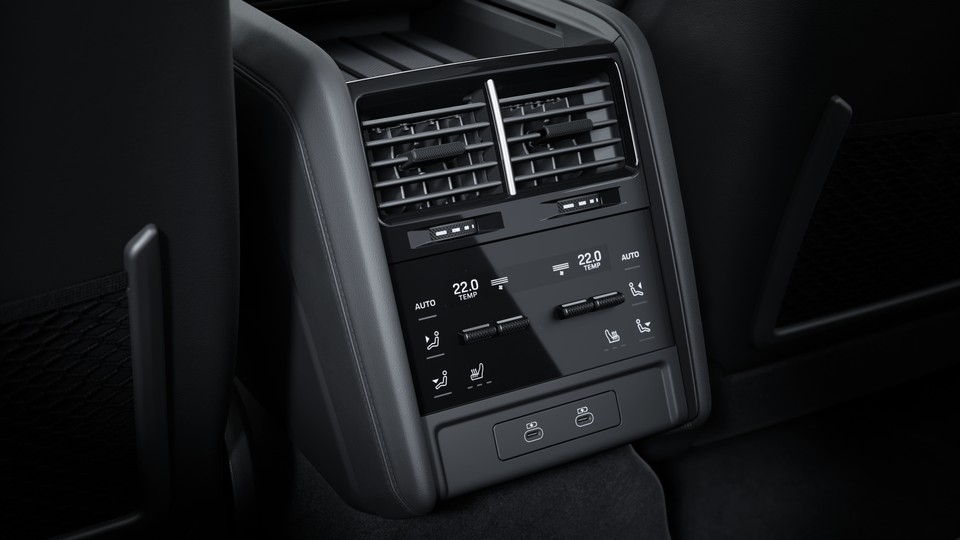Four-zone automatic climate control