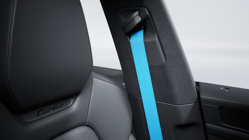 Seat belts Arctic Blue