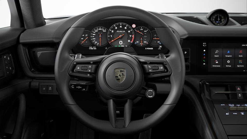Heated GT Sports steering wheel with Mode-switch